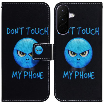 Coloured Drawing Flip Leather Phone Case, For Galaxy A57 5G, For Galaxy A37 5G / A36 5G, For Galaxy A27 5G, For Galaxy A07 4G / A06 4G / 5G, For Galaxy A36 5G / A56 5G, For Galaxy A26 5G, For Galaxy A16 5G