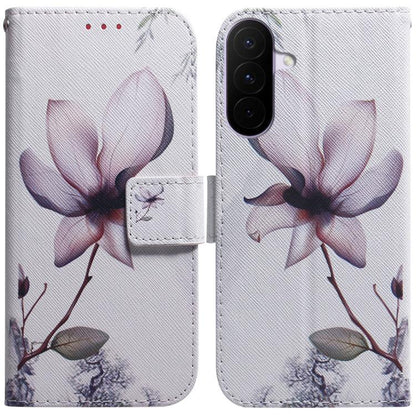 Coloured Drawing Flip Leather Phone Case, For Galaxy A57 5G, For Galaxy A37 5G / A36 5G, For Galaxy A27 5G, For Galaxy A07 4G / A06 4G / 5G, For Galaxy A36 5G / A56 5G, For Galaxy A26 5G, For Galaxy A16 5G
