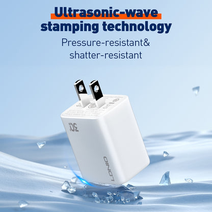 LDNIO A1508C PD30W USB-C / Type-C Fast Charger with 1m 8 Pin Cable