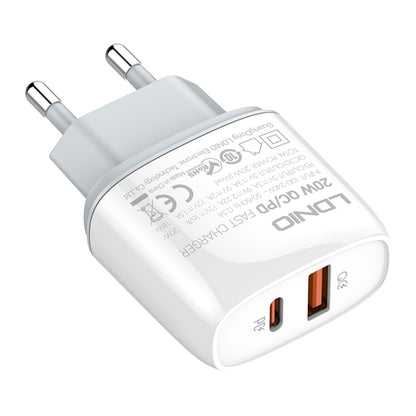 LDNIO Q229 QC3.0 / PD20W USB + Type-C Fast Charger with 1m USB to Micro USB Cable, EU Plug, UK Plug, US Plug