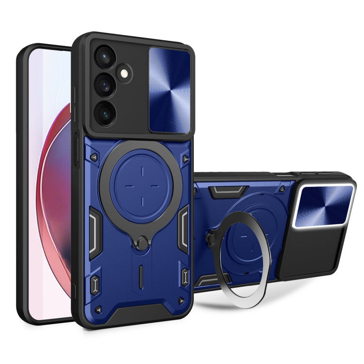 CD Texture Sliding Camshield Magnetic Holder Phone Case, For Galaxy A57 5G, For Samsung Galaxy A37 5G, For Galaxy A27 5G, For Samsung Galaxy A06 5G, For Samsung Galaxy A56 5G, For Samsung Galaxy A26 5G, For Samsung Galaxy A36 5G, For Samsung Galaxy A16...