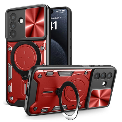 CD Texture Sliding Camshield Magnetic Holder Phone Case, For Galaxy A57 5G, For Samsung Galaxy A37 5G, For Galaxy A27 5G, For Samsung Galaxy A06 5G, For Samsung Galaxy A56 5G, For Samsung Galaxy A26 5G, For Samsung Galaxy A36 5G, For Samsung Galaxy A16...