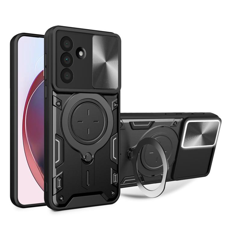 CD Texture Sliding Camshield Magnetic Holder Phone Case, For Galaxy A57 5G, For Samsung Galaxy A37 5G, For Galaxy A27 5G, For Samsung Galaxy A06 5G, For Samsung Galaxy A56 5G, For Samsung Galaxy A26 5G, For Samsung Galaxy A36 5G, For Samsung Galaxy A16...