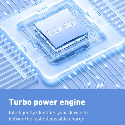 LDNIO Q334 32W Type-C + Dual USB Port Charger with 1m USB-C / Type-C to USB-C / Type-C Data Cable, EU Plug, UK Plug, US Plug