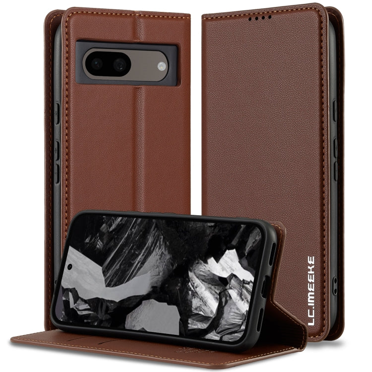 LC.IMEEKE L1 Series Frosted Fine Texture PU Phone Case, For Google Pixel 10a, For Google Pixel 10 Pro XL, For Google Pixel 10 / 10 Pro, For Google Pixel 9a, For Google Pixel 9 Pro XL, For Google Pixel 9 Pro / 9, For Google Pixel 8A, For Google Pixel 8 ...