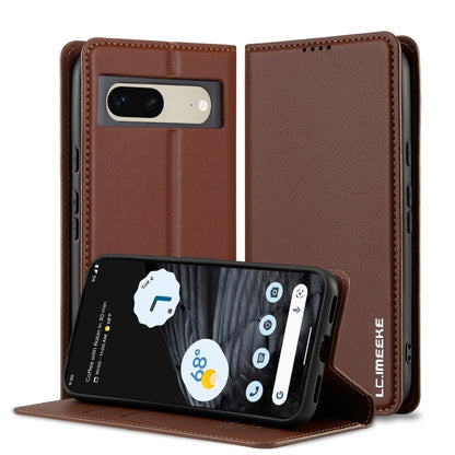 LC.IMEEKE L1 Series Frosted Fine Texture PU Phone Case, For Google Pixel 10a, For Google Pixel 10 Pro XL, For Google Pixel 10 / 10 Pro, For Google Pixel 9a, For Google Pixel 9 Pro XL, For Google Pixel 9 Pro / 9, For Google Pixel 8A, For Google Pixel 8 ...