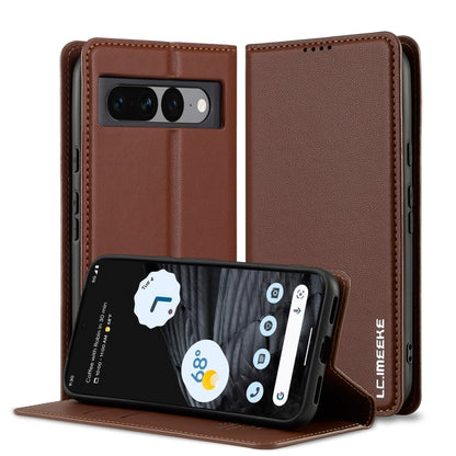 LC.IMEEKE L1 Series Frosted Fine Texture PU Phone Case, For Google Pixel 10a, For Google Pixel 10 Pro XL, For Google Pixel 10 / 10 Pro, For Google Pixel 9a, For Google Pixel 9 Pro XL, For Google Pixel 9 Pro / 9, For Google Pixel 8A, For Google Pixel 8 ...