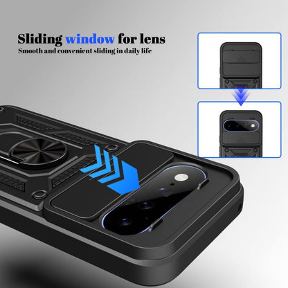 Sliding Camera Cover Design TPU+PC Phone Case, For Google Pixel 11, For Google Pixel 9a, For Google Pixel 9 Pro XL, For Google Pixel 9 / 9 Pro, For Google Pixel 7 Pro 5G, For Google Pixel 7 5G
