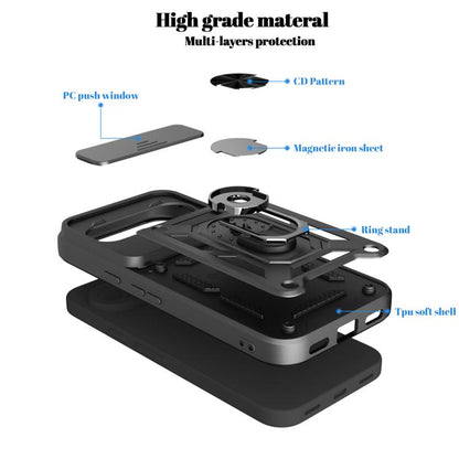 Sliding Camera Cover Design TPU+PC Phone Case, For Google Pixel 11, For Google Pixel 9a, For Google Pixel 9 Pro XL, For Google Pixel 9 / 9 Pro, For Google Pixel 7 Pro 5G, For Google Pixel 7 5G