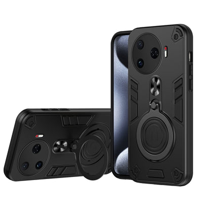 Metal Ring 360 Degree Rotating Holder PC Hybrid TPU Phone Case, For Tecno Pova 6, For Tecno Camon 30 Pro 5G, For Tecno Camon 30 4G