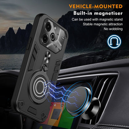 Metal Ring 360 Degree Rotating Holder PC Hybrid TPU Phone Case, For Tecno Pova 6, For Tecno Camon 30 Pro 5G, For Tecno Camon 30 4G