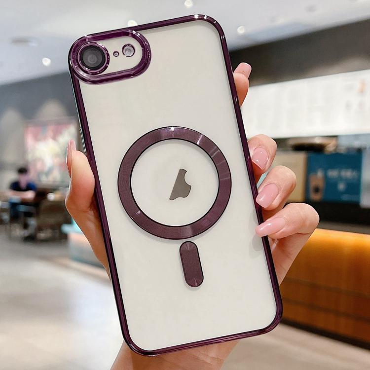 Electroplating MagSafe Phone Case, For iPhone 17e / 16e, For iPhone 17 Pro Max, For iPhone 17 Pro, For iPhone 17, For iPhone Air, For iPhone 16 Pro Max, For iPhone 16 Pro, For iPhone 16 Plus, For iPhone 16, For iPhone 15 Pro Max, For iPhone 15 Pro     ...