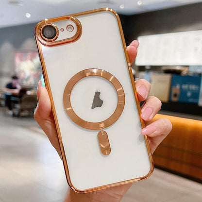Electroplating MagSafe Phone Case, For iPhone 17e / 16e, For iPhone 17 Pro Max, For iPhone 17 Pro, For iPhone 17, For iPhone Air, For iPhone 16 Pro Max, For iPhone 16 Pro, For iPhone 16 Plus, For iPhone 16, For iPhone 15 Pro Max, For iPhone 15 Pro     ...
