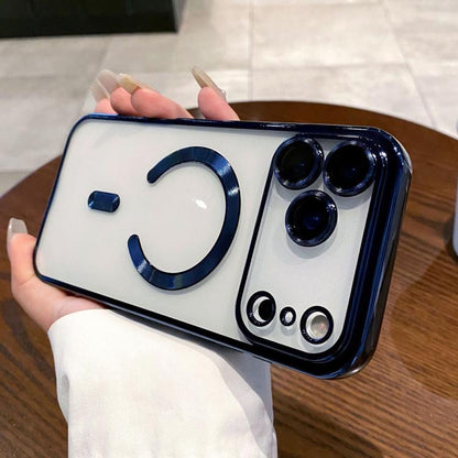 Electroplating MagSafe Phone Case, For iPhone 17e / 16e, For iPhone 17 Pro Max, For iPhone 17 Pro, For iPhone 17, For iPhone Air, For iPhone 16 Pro Max, For iPhone 16 Pro, For iPhone 16 Plus, For iPhone 16, For iPhone 15 Pro Max, For iPhone 15 Pro     ...