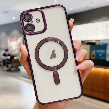 Electroplating MagSafe Phone Case, For iPhone 18, For iPhone 18 Pro, For iPhone 18 Pro Max, For iPhone 17e / 16e, For iPhone 17 Pro Max, For iPhone 17 Pro, For iPhone 17, For iPhone Air
