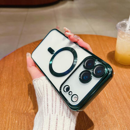 Electroplating MagSafe Phone Case, For iPhone 18, For iPhone 18 Pro, For iPhone 18 Pro Max, For iPhone 17e / 16e, For iPhone 17 Pro Max, For iPhone 17 Pro, For iPhone 17, For iPhone Air