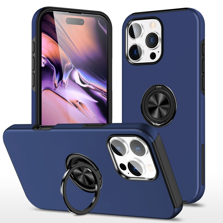 PC + TPU Magnetic Phone Case with Invisible Ring Holder