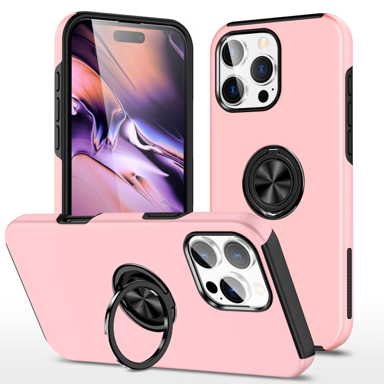 PC + TPU Magnetic Phone Case with Invisible Ring Holder