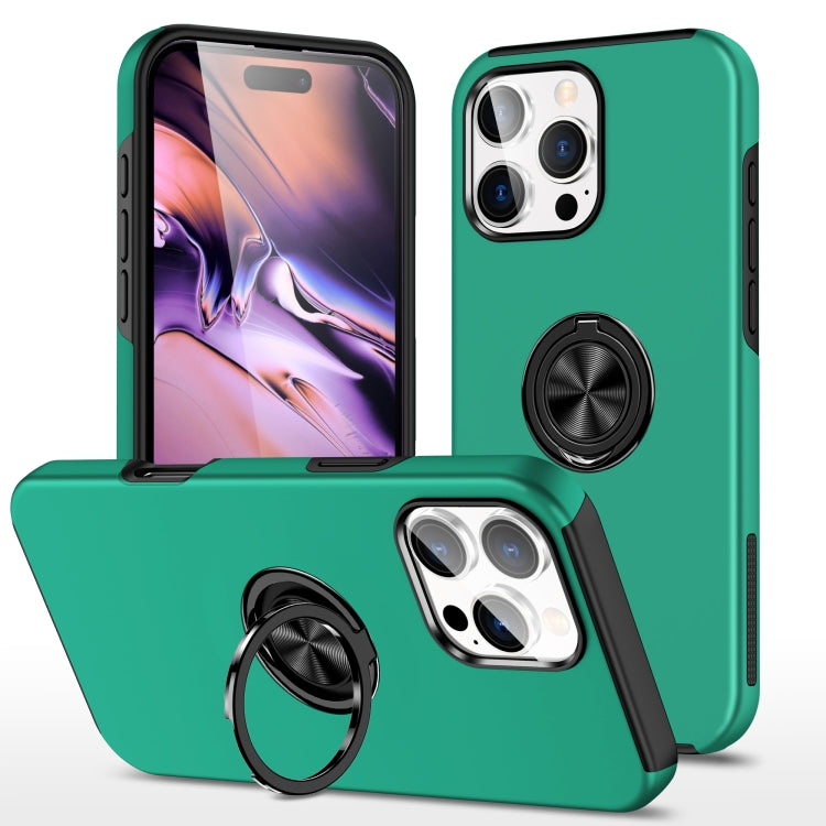PC + TPU Magnetic Phone Case with Invisible Ring Holder