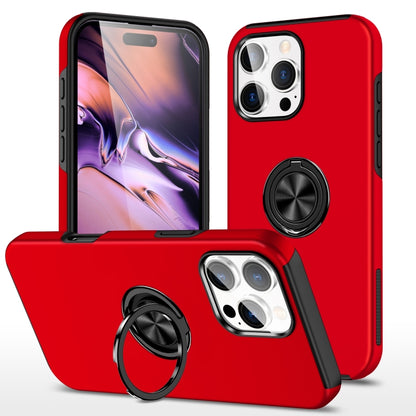 PC + TPU Magnetic Phone Case with Invisible Ring Holder