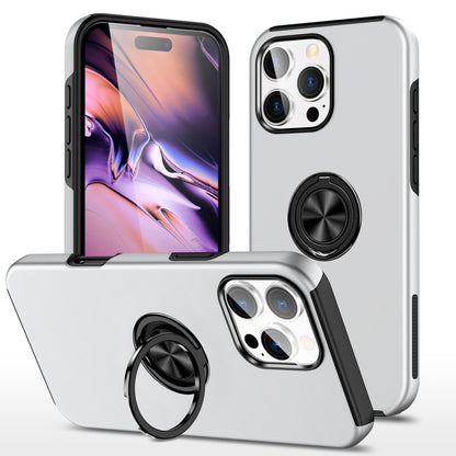 PC + TPU Magnetic Phone Case with Invisible Ring Holder