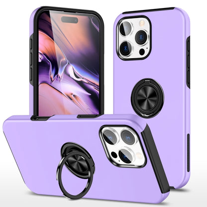 PC + TPU Magnetic Phone Case with Invisible Ring Holder