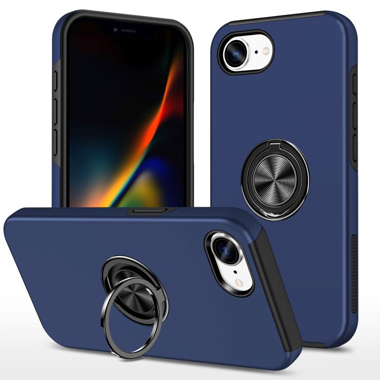 PC + TPU Magnetic Phone Case with Invisible Ring Holder