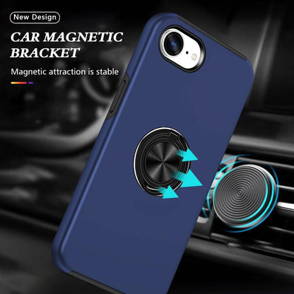 PC + TPU Magnetic Phone Case with Invisible Ring Holder, For iPhone 17e / 16e, For iPhone 17 Pro Max, For iPhone 17, For iPhone Air, For iPhone 16 Pro Max, For iPhone 16 Pro, For iPhone 16 Plus, For iPhone 16