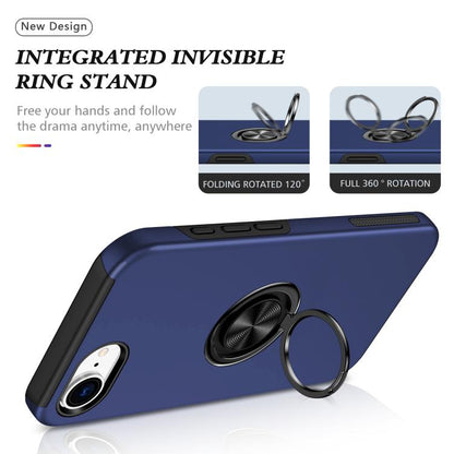 PC + TPU Magnetic Phone Case with Invisible Ring Holder, For iPhone 17e / 16e, For iPhone 17 Pro Max, For iPhone 17, For iPhone Air, For iPhone 16 Pro Max, For iPhone 16 Pro, For iPhone 16 Plus, For iPhone 16