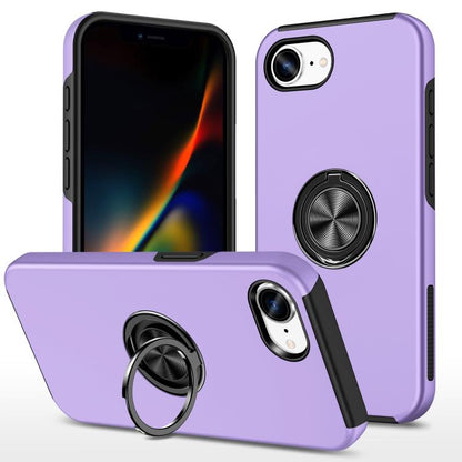 PC + TPU Magnetic Phone Case with Invisible Ring Holder