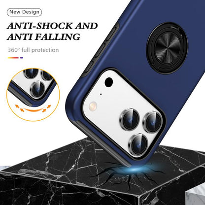 PC + TPU Magnetic Phone Case with Invisible Ring Holder