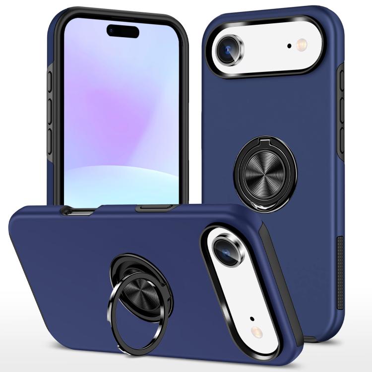 PC + TPU Magnetic Phone Case with Invisible Ring Holder