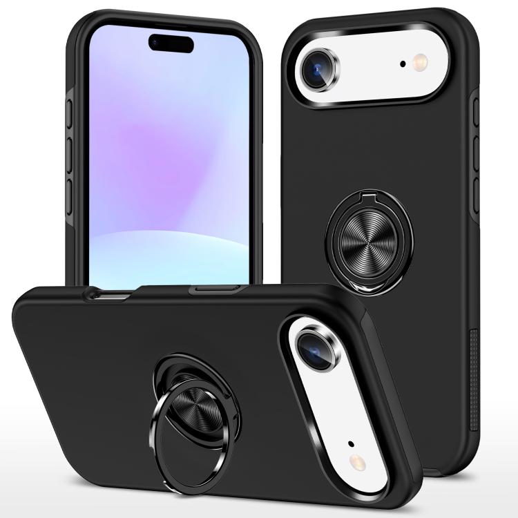 PC + TPU Magnetic Phone Case with Invisible Ring Holder