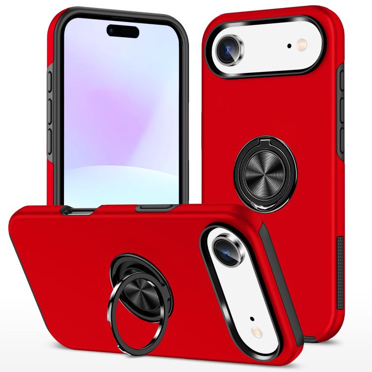 PC + TPU Magnetic Phone Case with Invisible Ring Holder