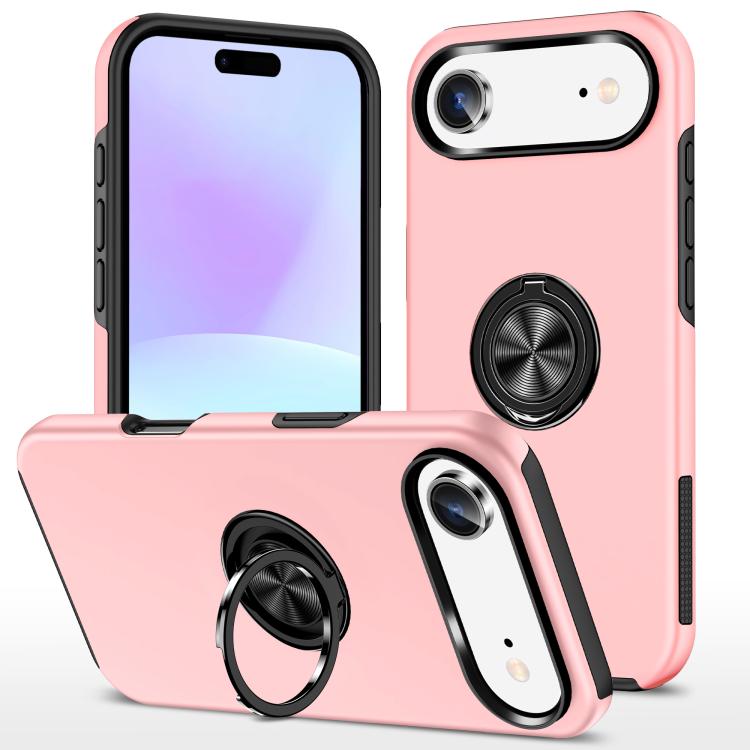 PC + TPU Magnetic Phone Case with Invisible Ring Holder