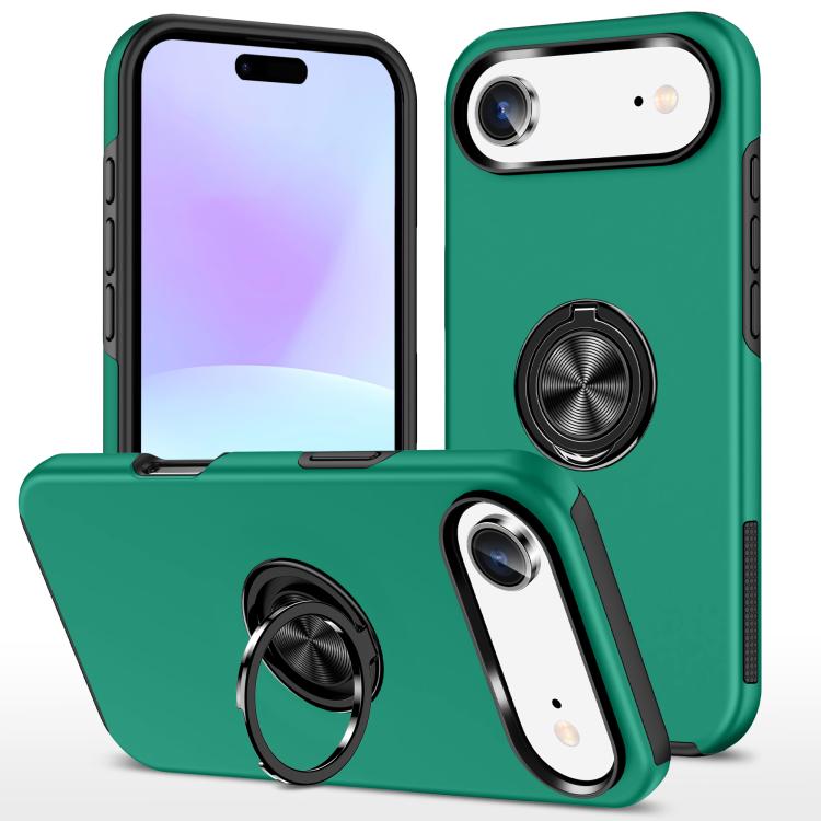 PC + TPU Magnetic Phone Case with Invisible Ring Holder