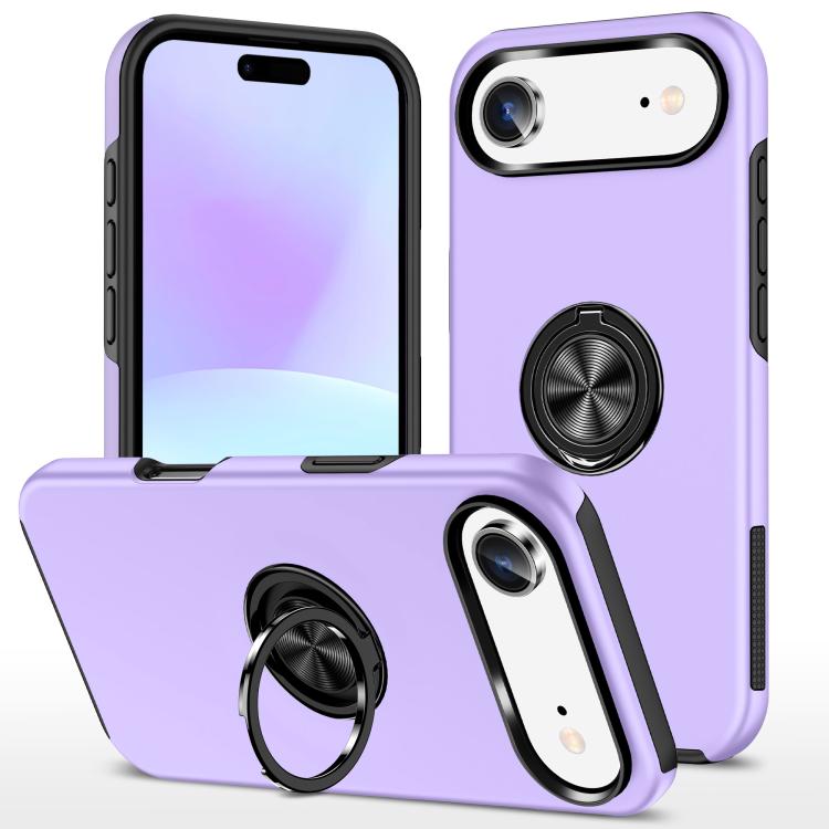 PC + TPU Magnetic Phone Case with Invisible Ring Holder