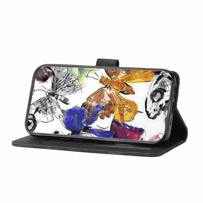 Skin-feel Embossed Butterfly Leather Phone Case, For iPhone 18 Pro / 17 Pro, For iPhone 18 Pro Max / 17 Pro Max, For iPhone 17, For iPhone Air, For iPhone 16 Pro Max, For iPhone 16 Pro, For iPhone 16 Plus, For iPhone 16