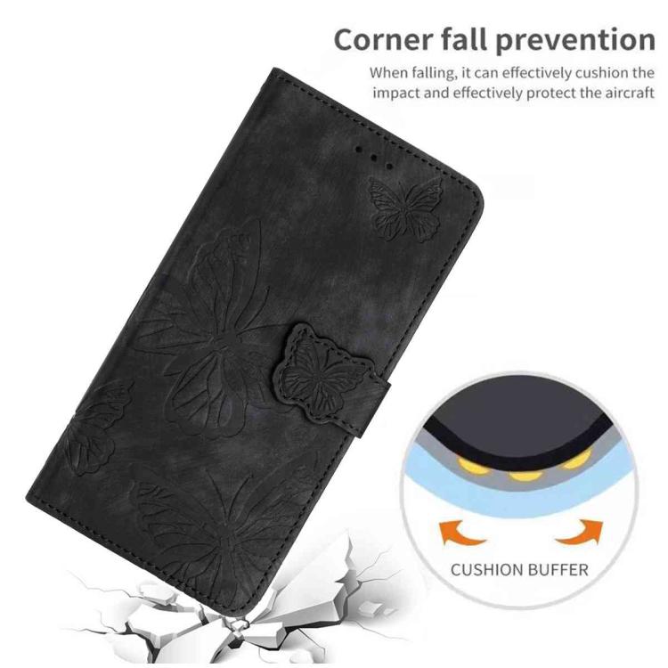 Skin-feel Embossed Butterfly Leather Phone Case, For iPhone 18 Pro / 17 Pro, For iPhone 18 Pro Max / 17 Pro Max, For iPhone 17, For iPhone Air, For iPhone 16 Pro Max, For iPhone 16 Pro, For iPhone 16 Plus, For iPhone 16