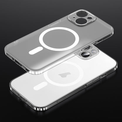 SULADA Crystal Sand Series Electroplating Frosted MagSafe Magnetic Phone Case, For iPhone 17 Pro Max, For iPhone 17 Pro, For iPhone 17, For iPhone 16 Pro Max, For iPhone 16 Pro, For iPhone 16 Plus, For iPhone 16, For iPhone 15 Pro Max, For iPhone 15 Pr...