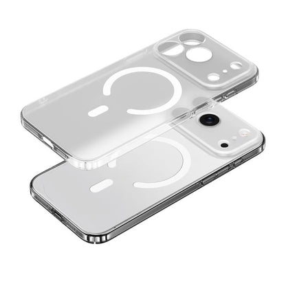 SULADA Crystal Sand Series Electroplating Frosted MagSafe Magnetic Phone Case, For iPhone 18 Pro, For iPhone 18 Pro Max, For iPhone 17 Pro Max, For iPhone 17 Pro, For iPhone 17, For iPhone 16 Pro Max, For iPhone 16 Pro, For iPhone 16 Plus, For iPhone 1...