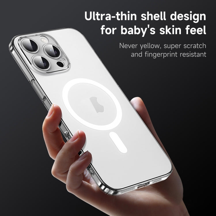 SULADA Crystal Sand Series Electroplating Frosted MagSafe Magnetic Phone Case, For iPhone 17 Pro Max, For iPhone 17 Pro, For iPhone 17, For iPhone 16 Pro Max, For iPhone 16 Pro, For iPhone 16 Plus, For iPhone 16, For iPhone 15 Pro Max, For iPhone 15 Pr...