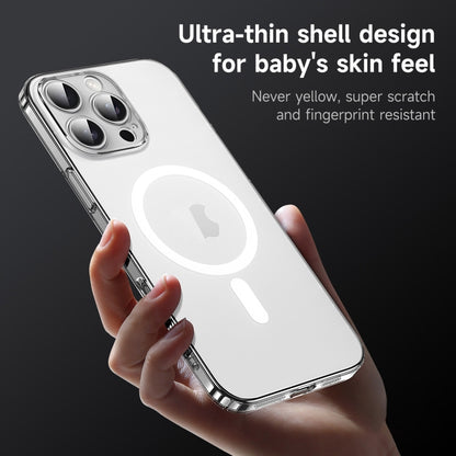 SULADA Crystal Sand Series Electroplating Frosted MagSafe Magnetic Phone Case, For iPhone 17 Pro Max, For iPhone 17 Pro, For iPhone 17, For iPhone 16 Pro Max, For iPhone 16 Pro, For iPhone 16 Plus, For iPhone 16, For iPhone 15 Pro Max, For iPhone 15 Pr...