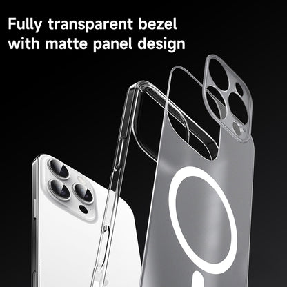 SULADA Crystal Sand Series Electroplating Frosted MagSafe Magnetic Phone Case, For iPhone 17 Pro Max, For iPhone 17 Pro, For iPhone 17, For iPhone 16 Pro Max, For iPhone 16 Pro, For iPhone 16 Plus, For iPhone 16, For iPhone 15 Pro Max, For iPhone 15 Pr...