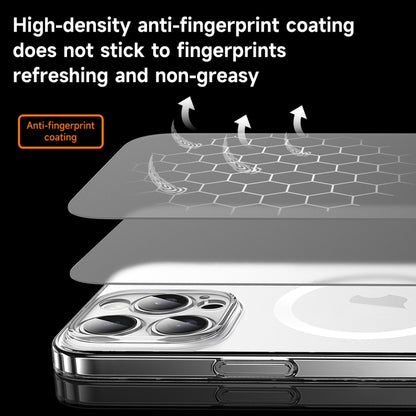 SULADA Crystal Sand Series Electroplating Frosted MagSafe Magnetic Phone Case, For iPhone 17 Pro Max, For iPhone 17 Pro, For iPhone 17, For iPhone 16 Pro Max, For iPhone 16 Pro, For iPhone 16 Plus, For iPhone 16, For iPhone 15 Pro Max, For iPhone 15 Pr...