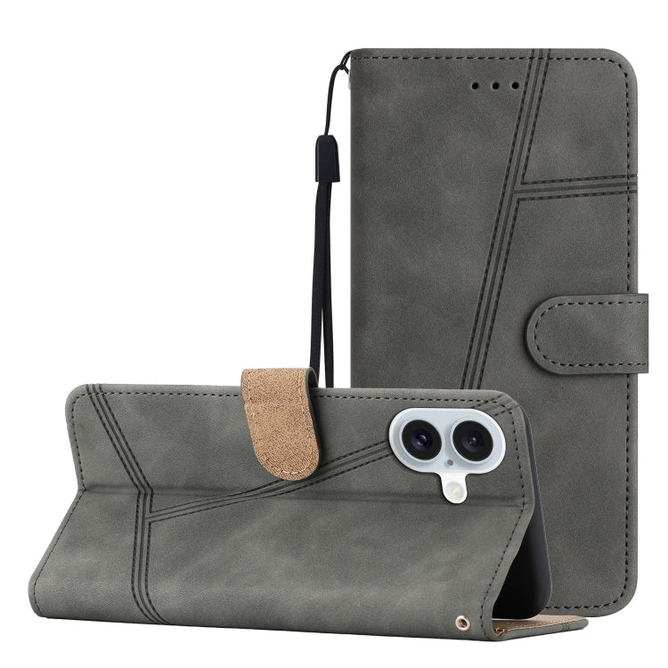 Skin-feel Stitching Leather Phone Case