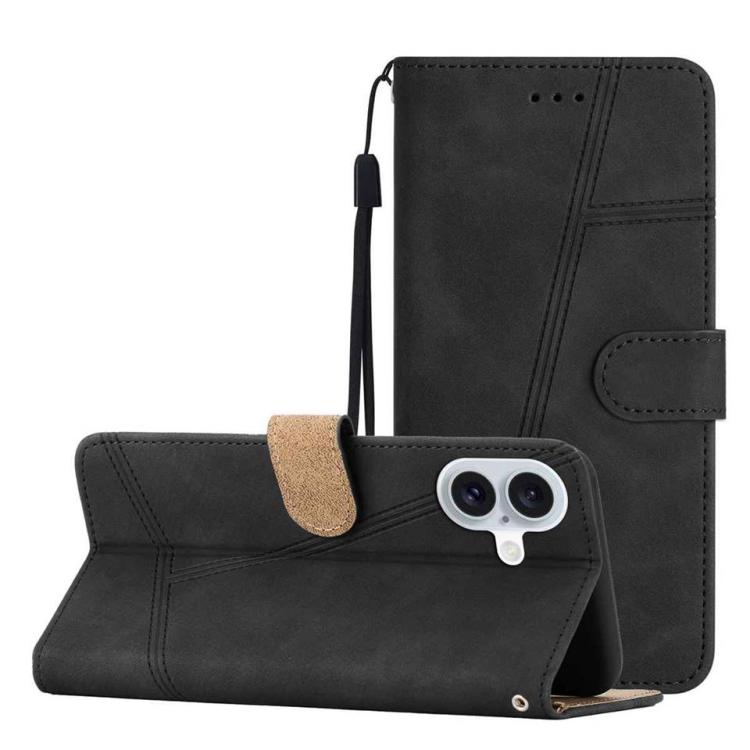 Skin-feel Stitching Leather Phone Case, For iPhone 17 Pro Max, For iPhone 17 Pro, For iPhone 17, For iPhone Air, For iPhone 16 Pro Max, For iPhone 16 Pro, For iPhone 16 Plus, For iPhone 16