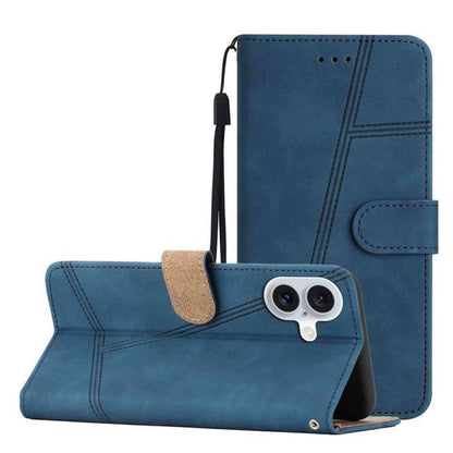 Skin-feel Stitching Leather Phone Case, For iPhone 17 Pro Max, For iPhone 17 Pro, For iPhone 17, For iPhone Air, For iPhone 16 Pro Max, For iPhone 16 Pro, For iPhone 16 Plus, For iPhone 16