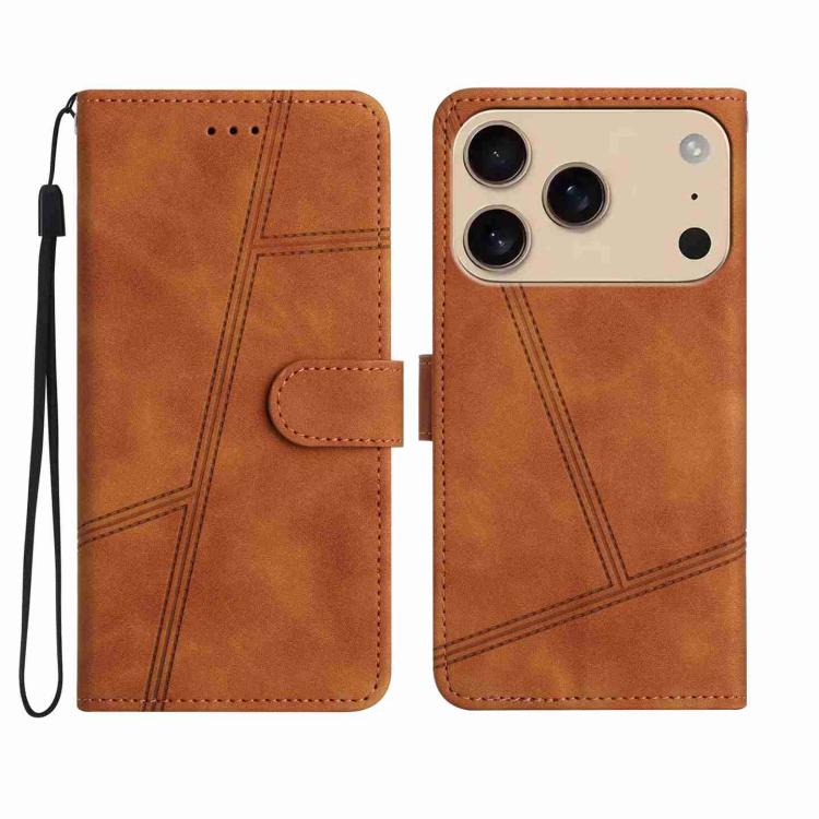 Skin-feel Stitching Leather Phone Case, For iPhone 17 Pro Max, For iPhone 17 Pro, For iPhone 17, For iPhone Air, For iPhone 16 Pro Max, For iPhone 16 Pro, For iPhone 16 Plus, For iPhone 16