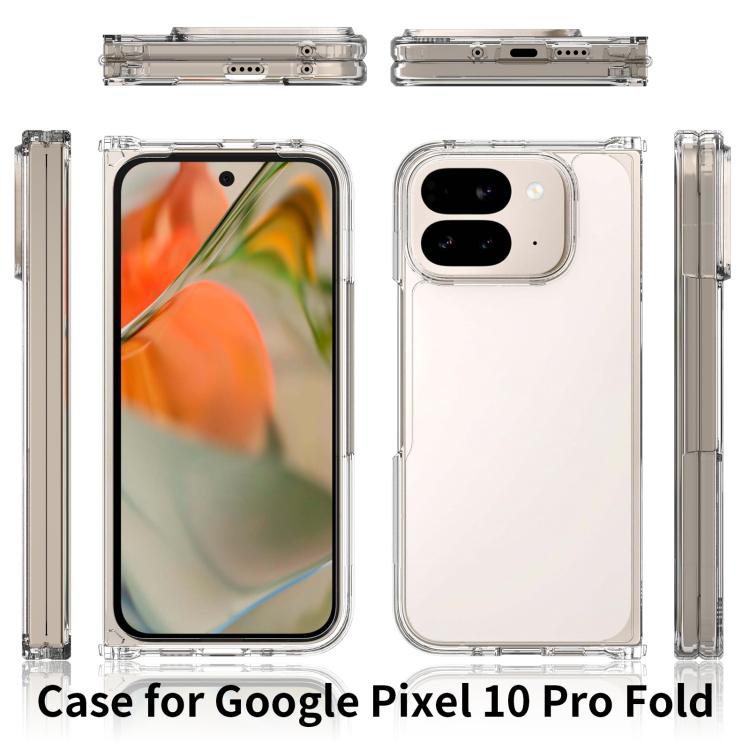 Scratchproof Acrylic TPU Phone Case, For Google Pixel 11 Pro Fold, For Google Pixel 10 Pro Fold, For Google Pixel 9 Pro Fold